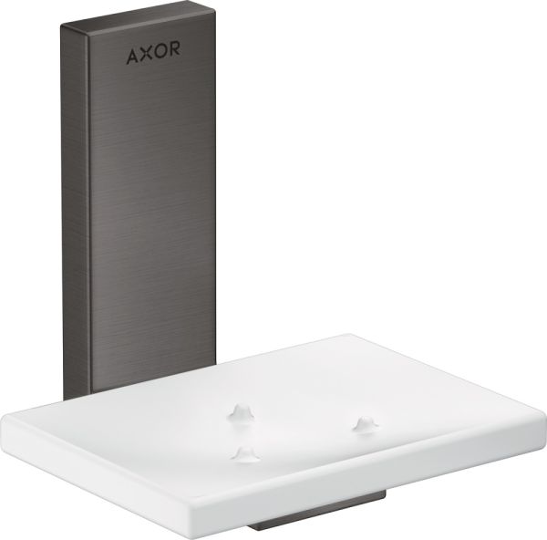 Axor Universal Universal Rectangular Seifenschale, brushed black chrome 42605340