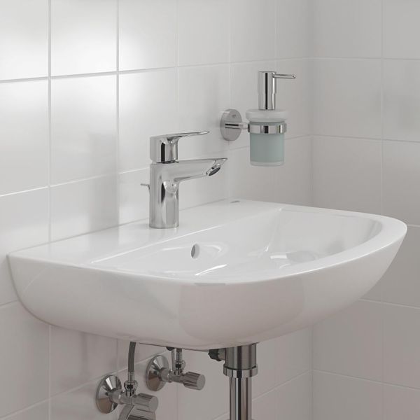 Grohe QuickFix Start Seifenspender mit Halter zum Kleben oder Bohren