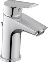 Vorschau: Duravit No.1 Einhebel-Waschtischmischer S Minus-Flow mit Zugstangen-Ablaufgarnitur, chrom N11012001010