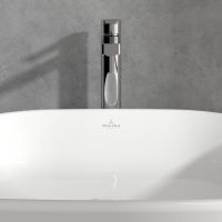 Vorschau: Villeroy&Boch Architectura Einhebel-Waschtischarmatur erhöht für Waschschüsseln, chrom