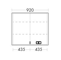 Vorschau: Burgbad rl20 Spiegelschrank 92x80cm mit Klarglas Lichtrahmen Vorschau: Burgbad rl20 Spiegelschrank 92x80cm mit Klarglas Lichtrahmen