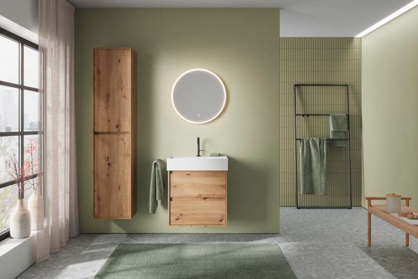 Burgbad Devio Hochschrank 176x40cm