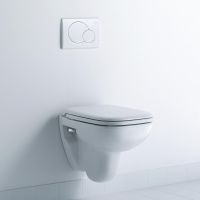 Vorschau: Duravit D-Code Wand-WC 48x35cm, eckig, HygieneGlaze, weiß 2211092000 1