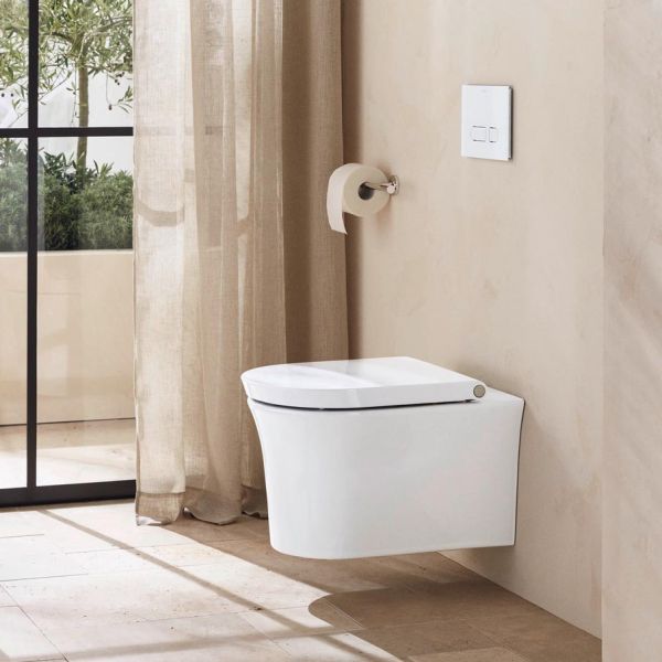 Duravit White Tulip Wand-WC 54x37cm, rund, Rimless®, weiß 2576092000