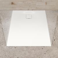Vorschau: Kaldewei Aluvia bodenebene Rechteck-Duschwanne mit Invisible Grip aus SolidLite 