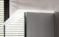 Vorschau: emco flat 2 LED-Spiegelschrank 100cm mit Waschtischbeleuchtung, 2 Türen