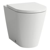 Vorschau: Kartell by Laufen Stand-Tiefspül-WC, spülrandlos, wandbündig, 37x56cm weiß