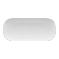 Vorschau: Laufen Meda freistehende Badewanne 180x80cm aus Marbond