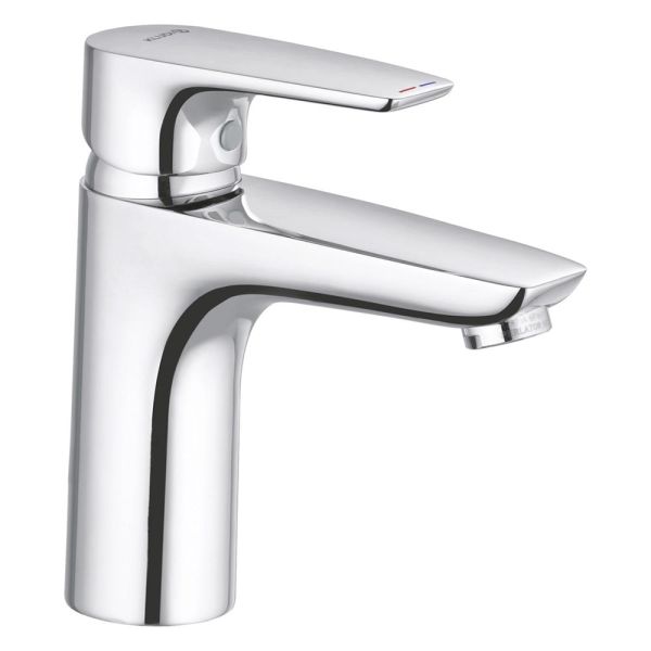 Kludi Pure&Solid Waschtisch-Einhandmischer 100 ohne Ablaufgarnitur, chrom 342920575