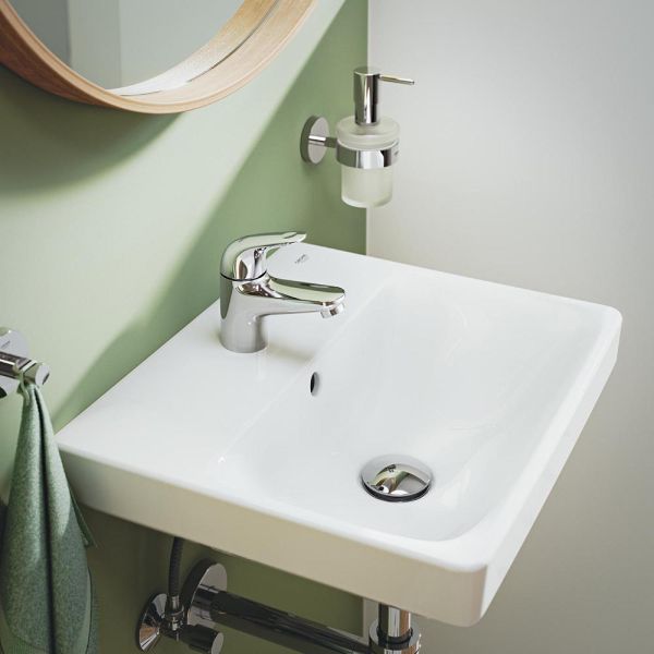 Grohe QuickFix Start Seifenspender mit Halter, zum Kleben oder Bohren, chrom 41195000