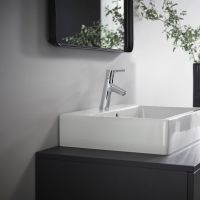 Vorschau: Hansgrohe Talis S Einhebel-Waschtischmischer 80 mit Push-Open Ablaufgarnitur, chrom 72011000