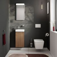 hansgrohe Xilesa E Unterschrank 34x24cm für Handwaschbecken, mit Tür