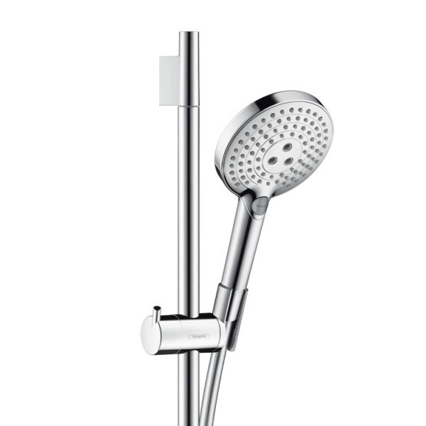 Hansgrohe Raindance Select S 120 3jet EcoSmart Handbrause/ Unica'S Puro Brausestange 0,90m Set