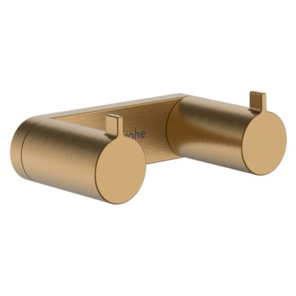 hansgrohe AddStoris S Doppelhaken, brushed bronze 41785140