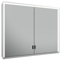 Keuco Royal Lumos Spiegelschrank für Wandvorbau, 2 lange Türen, DALI-steuerbar 90x73,5cm 14303172303