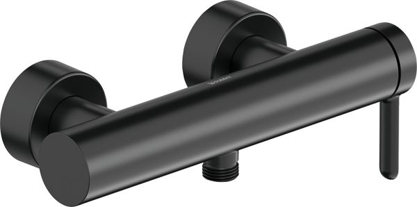 Duravit C.1 Einhebel-Brausemischer Aufputz, schwarz, C14230000046