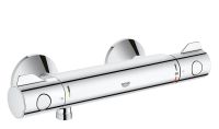 Vorschau: Grohe Grohtherm 800 Thermostat-Brausebatterie, Wandmontage, chrom 34558000