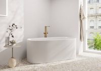 Vorschau: Hansgrohe Tecturis E Einhebel-Wannenmischer bodenstehend, brushed bronze