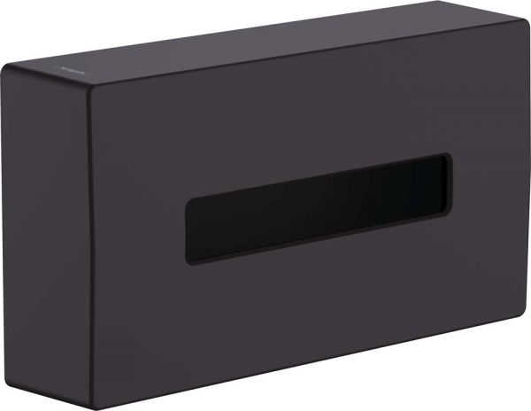 Hansgrohe AddStoris Kosmetiktuchbox, schwarz matt 41774670