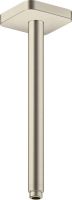 Axor ShowerSolutions Deckenanschluss 30cm softsquare, brushed nickel
