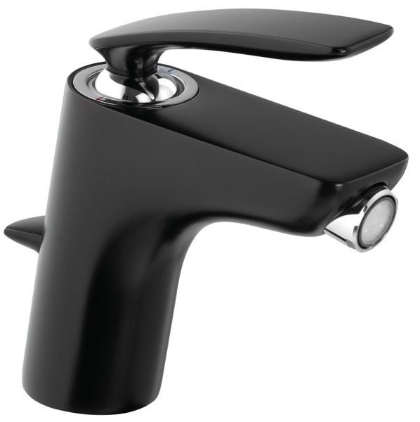 Kludi Balance Bidet-Einhandmischer, mattschwarz chrom 522168775