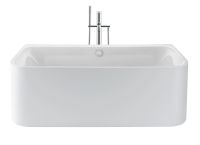 Vorschau: Duravit Happy D.2 Plus freistehende Badewanne rechteckig 180x80cm, weiß 700453000000000
