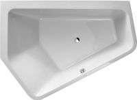 Duravit Paiova 5 Eck-Badewanne 190x140cm Ecke links mit Acrylverkleidung, weiß 700396000000000