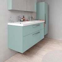 Vorschau: Duravit D-Code Möbelset 120cm Doppelwaschtisch mit Unterschrank