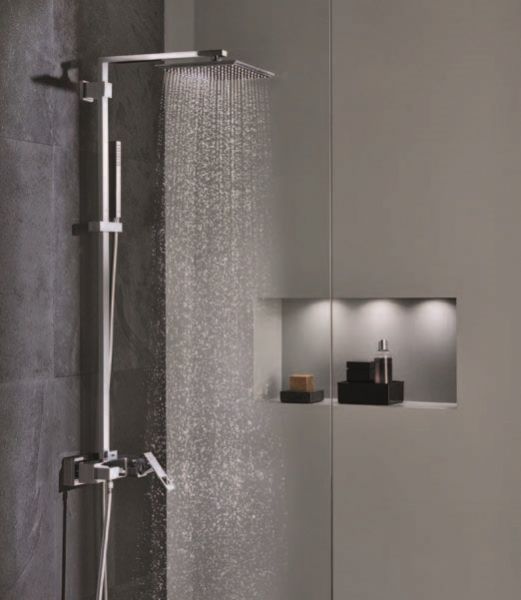 Grohe Euphoria Cube XXL System 230 Duschsystem mit Einhandmischer für die Wandmontage, chrom