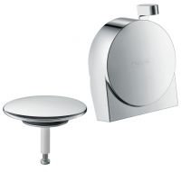 Hansgrohe Exafill S Fertigset Wanneneinlauf, Ablauf- und Überlaufgarnitur chrom 58117000