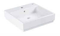 Vorschau: Grohe Cube Keramik Aufsatzwaschtisch 50x49cm, weiß PureGuard 3947800H