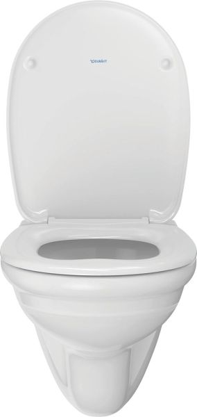 Duravit D-Code Wand-WC 56x35,5cm, rund, HygieneGlaze, weiß