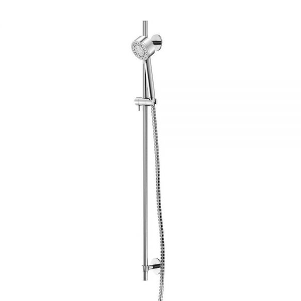 Steinberg Brausegarnitur mit Metallbrauseschlauch 180cm, Handbrause 3-fach verstellbar, chrom