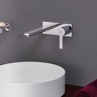 Vorschau: Grohe Lineare 2-Loch-Waschtischbatterie, Ausladung 207mm, chrom 23444001 