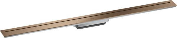 AXOR Drain Fertigset Duschrinne 1000 brushed red gold 42523310
