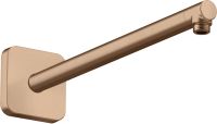 Axor ShowerSolutions Brausearm 39cm softsquare, brushed red gold 26967310
