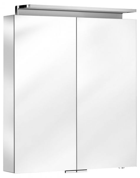 Keuco Royal L1 Spiegelschrank mit Schubkästen 80x74,2cm, silber-gebeizt-eloxiert