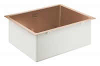 Vorschau: Grohe K700U Küchenspüle aus Edelstahl 55x45cm, warm sunset gebürstet