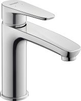 Duravit B.1 Einhebel-Waschtischmischer M ohne Zugstangen-Ablaufgarnitur, chrom,B11020002010