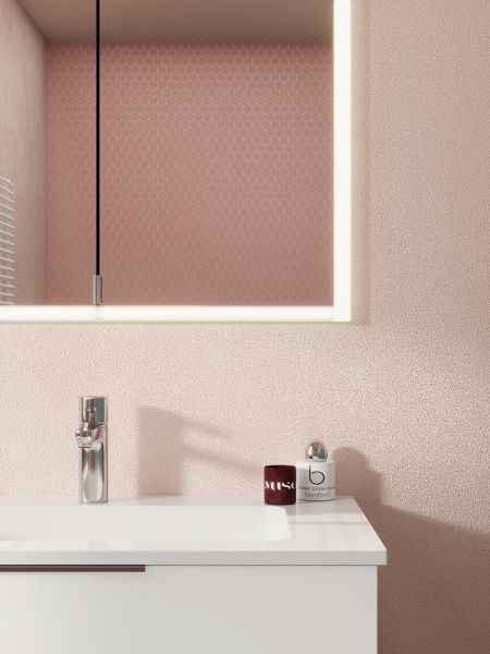 Burgbad rl20 Spiegelschrank 62x80cm Klarglas Lichtrahmen