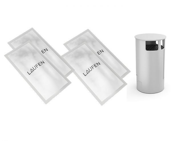 Laufen Cleanet Riva Set Geruchsfilter 1Stk.und Entkalkungsmittel 2Stk. 8.9169.7