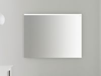 Vorschau: Burgbad Eqio Leuchtspiegel mit horizontaler LED-Aufsatzleuchte, 90x63,5cm SIDL090