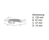 Vorschau: Smedbo Air Fön- und Glätteisenhalter, chrom
