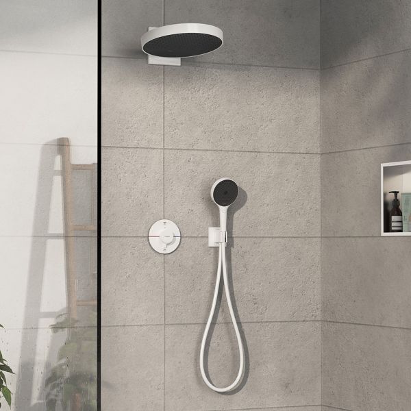 Hansgrohe ShowerSelect Comfort S Thermostat UP 2 Verbraucher weiß 15554700