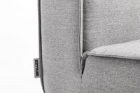Vorschau: KETTLER MODENA MODULAR Casual Dining Lounge-Ecksofa 5er SET Sunbrella®, silber/flanelle