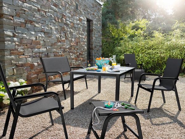 KETTLER BASIC PLUS 2er Bank 138cm, anthrazit