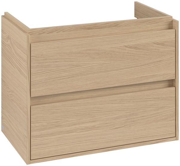Villeroy&Boch Skyla Waschtischunterschrank C79700 80cm für Becken rechts, nordic oak C79700VJ 