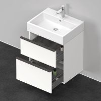 Vorschau: Duravit Vero Air D-Neo Set Waschtisch mit Unterschrank 60cm, weiß / weiß matt