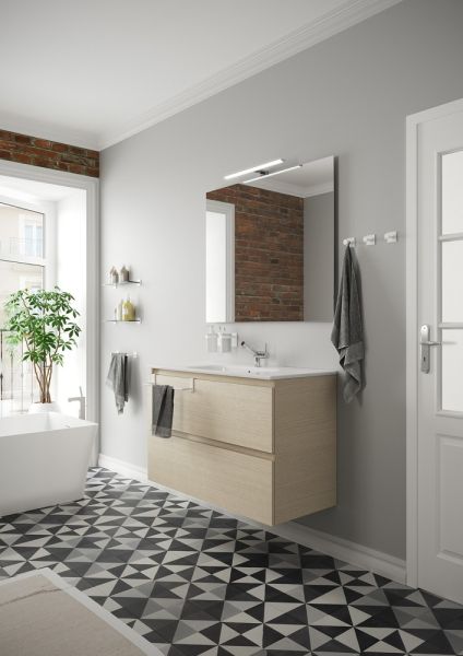 Cosmic Stick Handtuchstange zum Einhängen 38cm, weiß matt