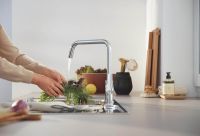 Vorschau: Grohe Eurosmart Küchenarmatur für die Vor-Fenster-Montage, chrom